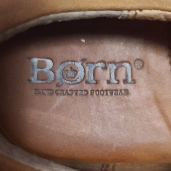 Born Mens handcrafted footwear leather size 6.5 - Picture 8 of 10